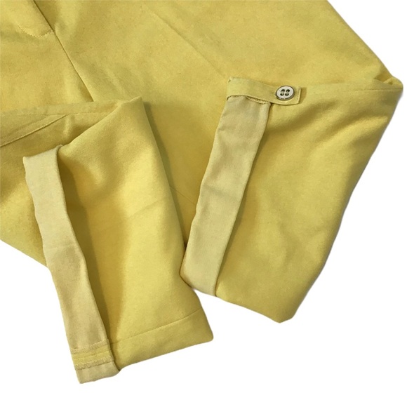 Click Collection TLC Canary Yellow Bermuda Shorts - Picture 6 of 9